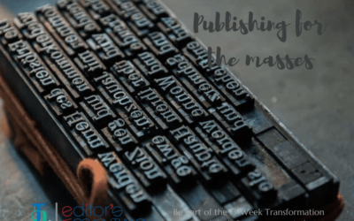 Week 01, Day 01: Publishing for the masses 