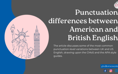 Punctuation differences between American and British English