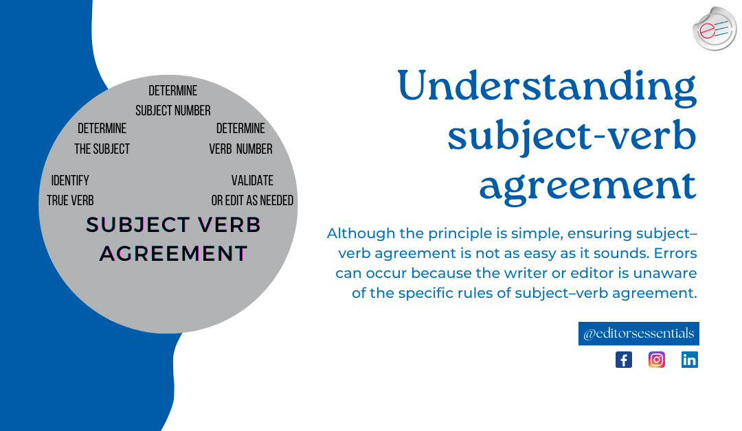 Understanding subject–verb agreement